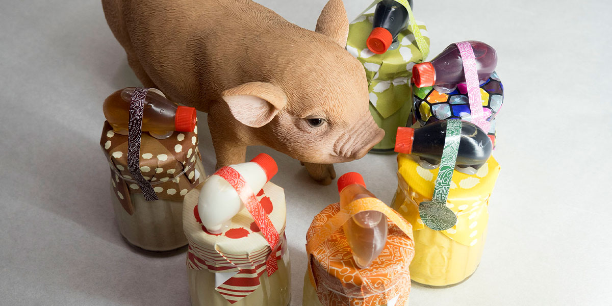 藍昊堂菓子舗・こぶたのプリン